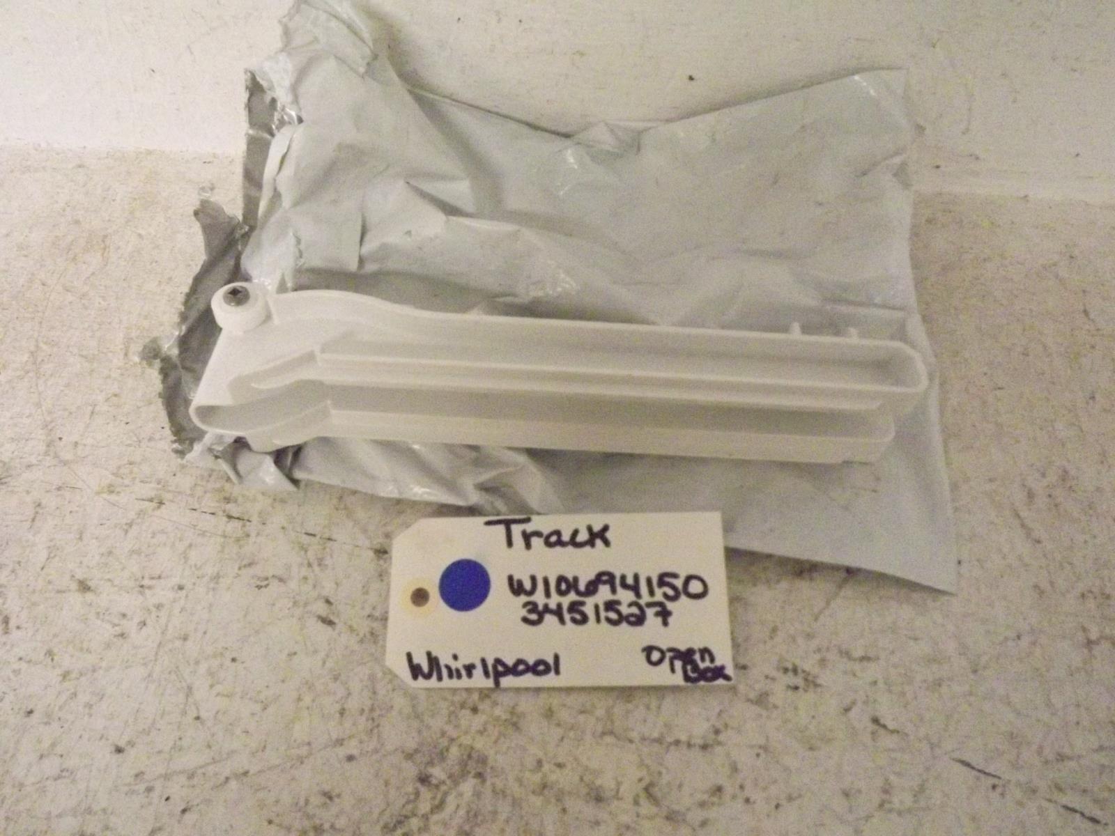 Whirlpool Refrigerator W10694150 Crisper Drawer Center Rail Track Open Box Whirlpool Refrigerator W10694150 Crisper Drawer Center Rail Track Open Box